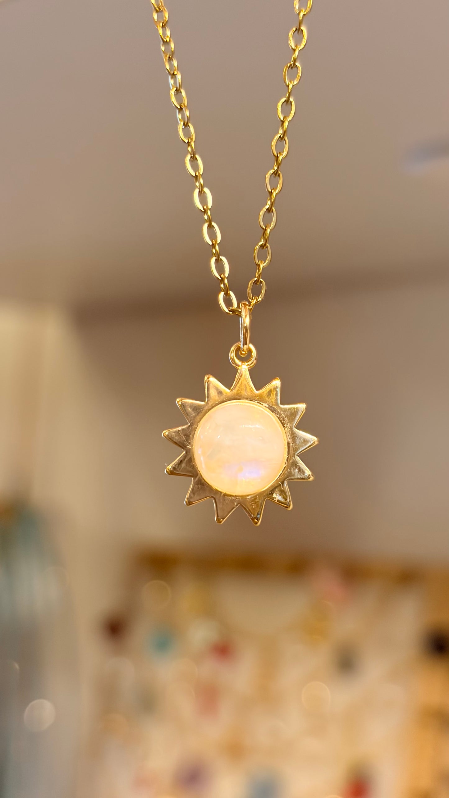 Collar Sol de Cuarzo