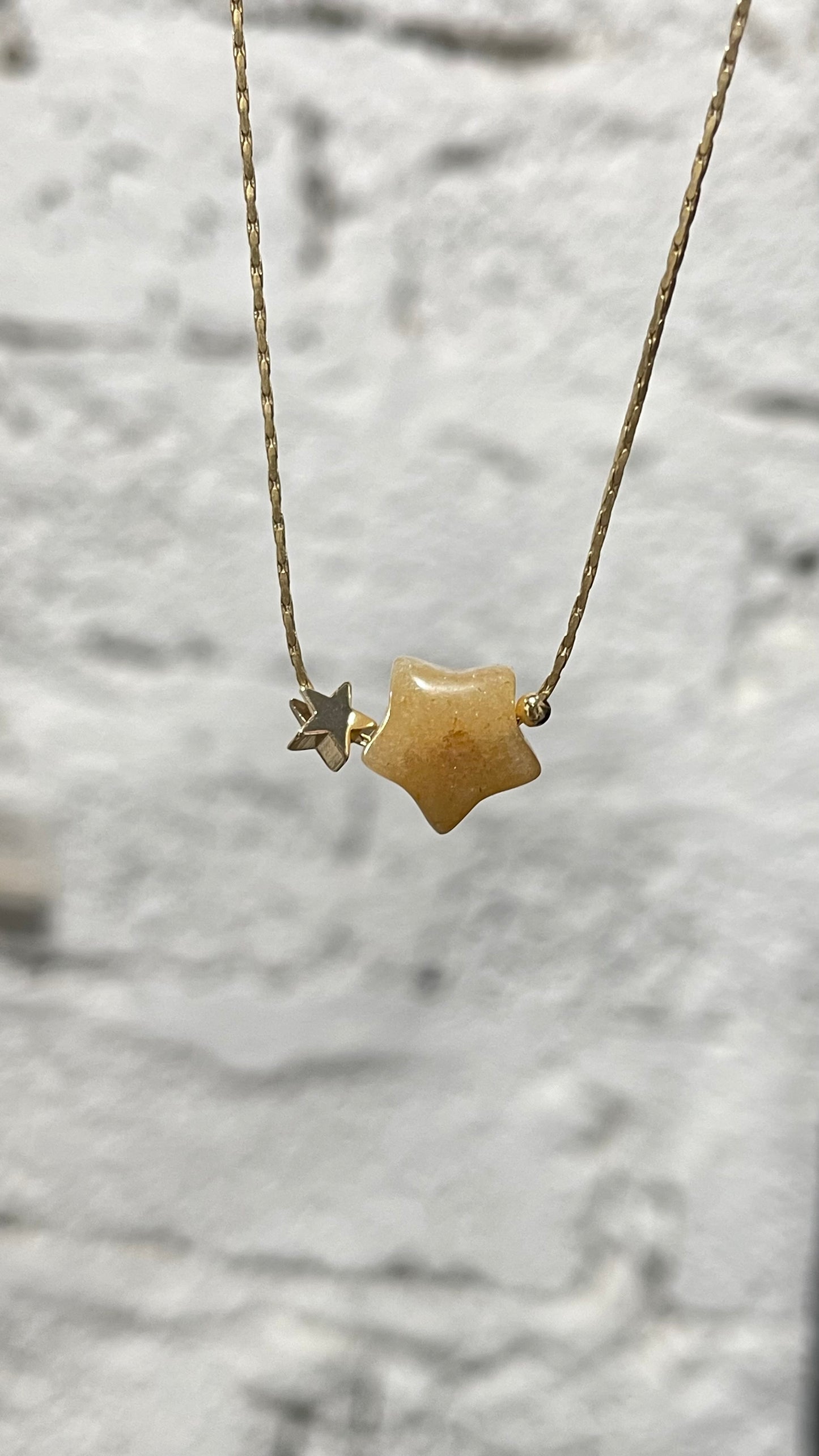 Collar Brillitos de Universo - Mineral y Estrella✨