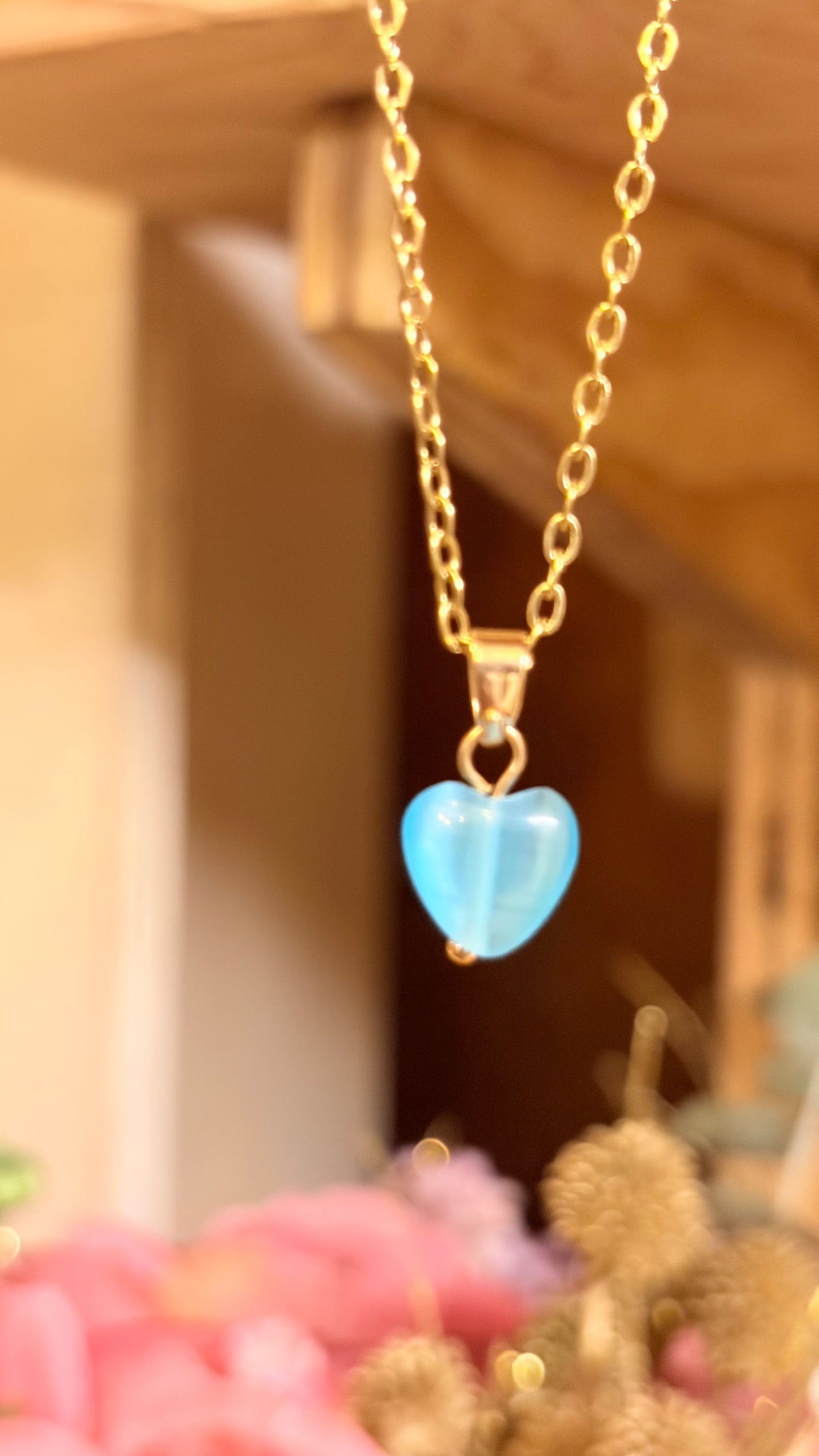 Collar Ojo de Gato Azul   (Pieza Única)