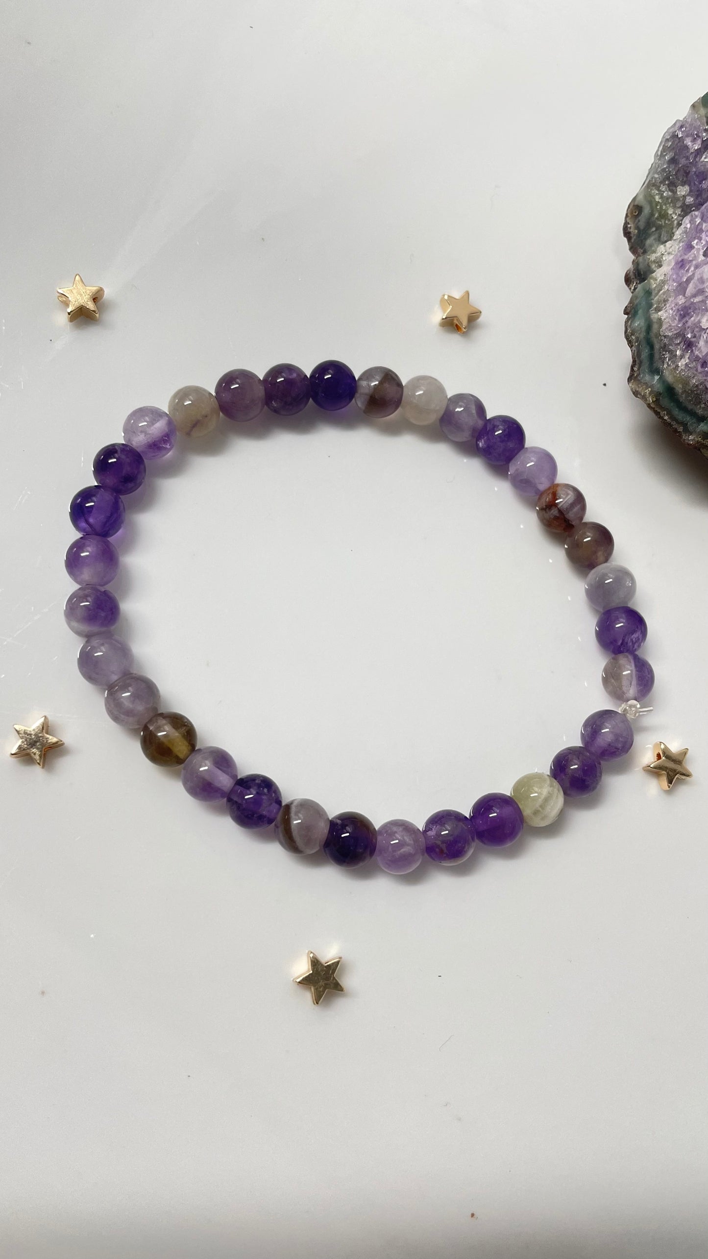 Pulsera Cuarzo 6 mm