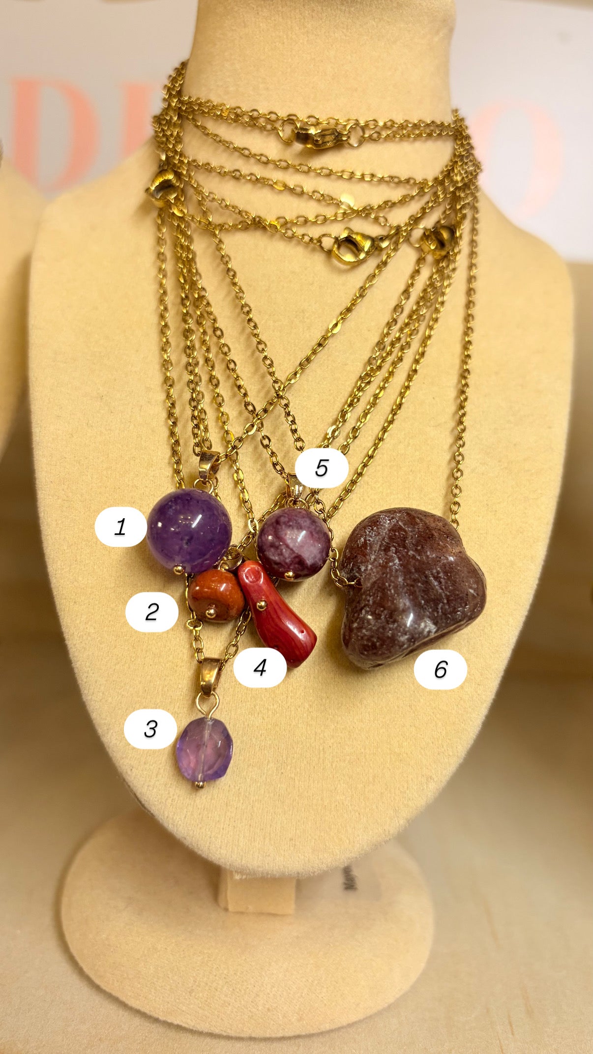 Collar Mineral• Stock  Especial de $100 Pesitos •