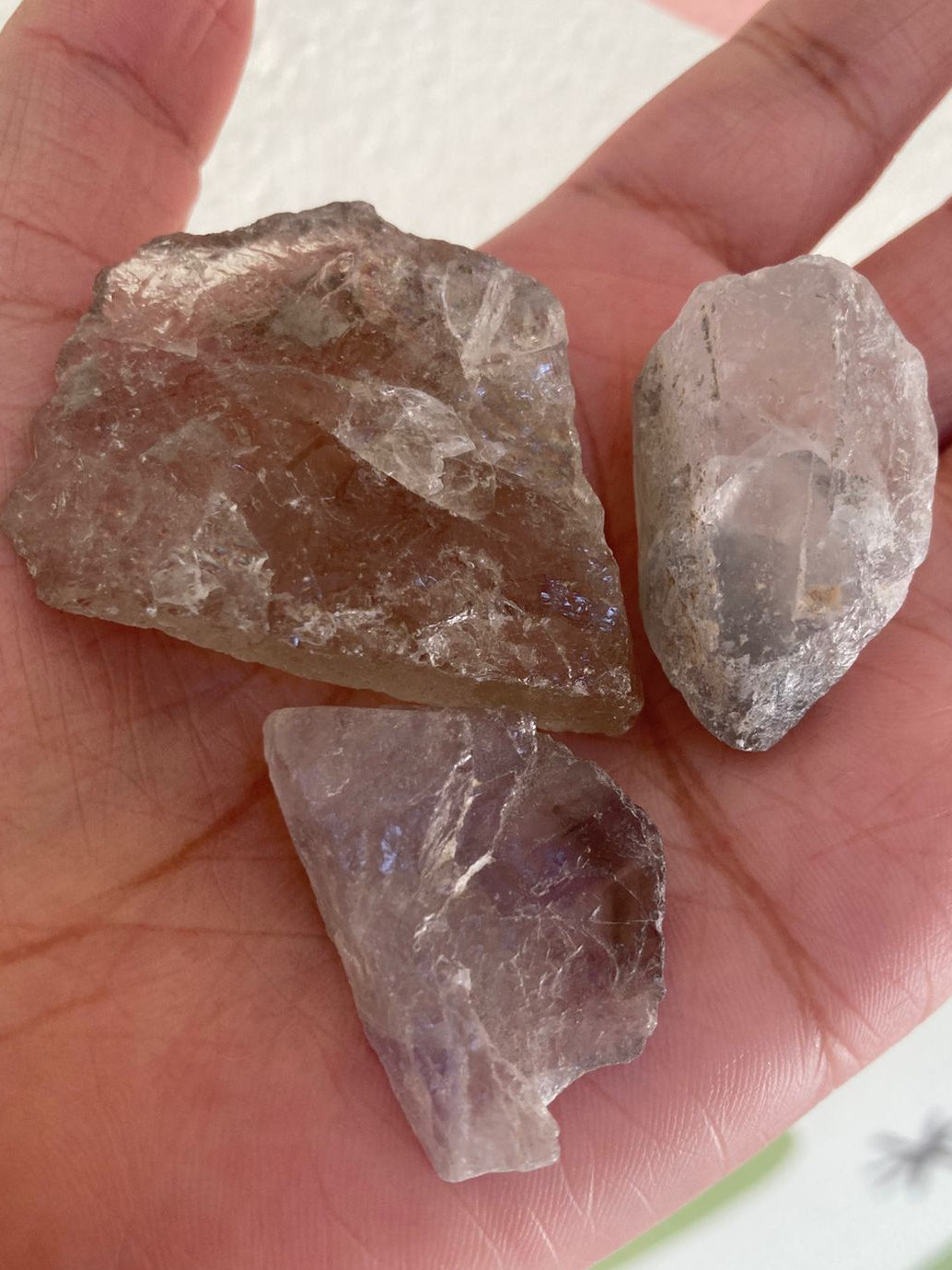 Cuarzo Ahumado en Bruto