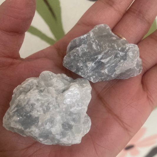 Calcita Azul en Bruto