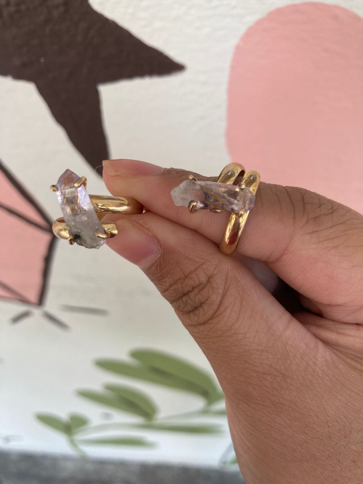 Anillo de Amatista Cristal