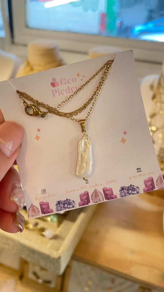 Collar de Perla Larga