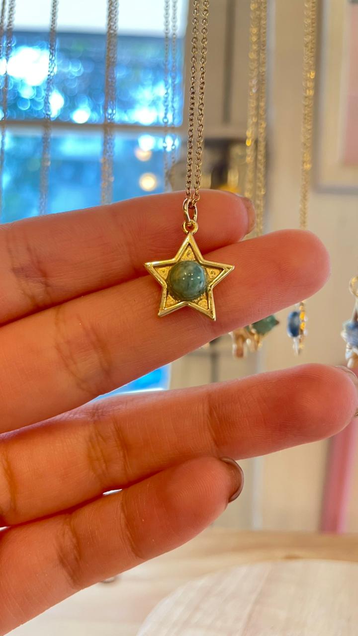 Collar Estrella Amazonita